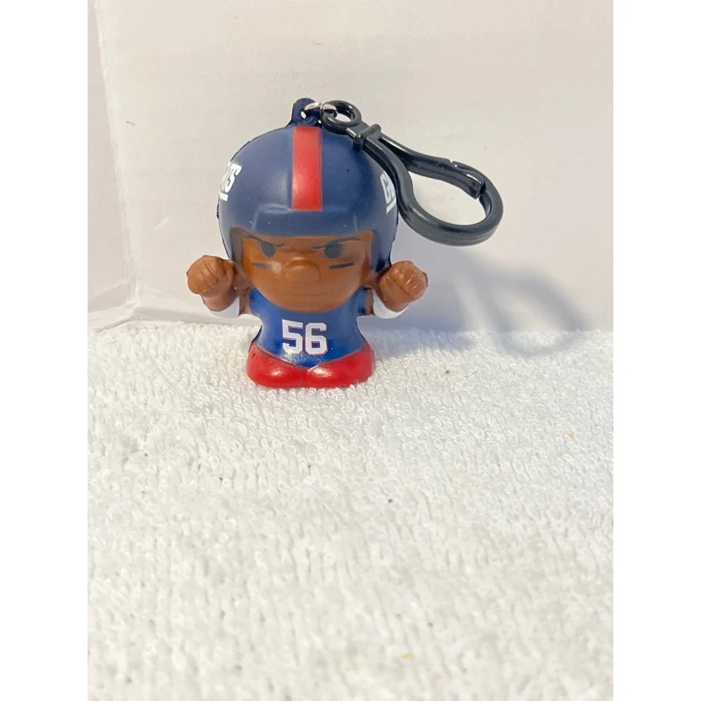 Lawrence Taylor NY Giants NFL Keychain Figure #56 Blue Jersey Football Toy
